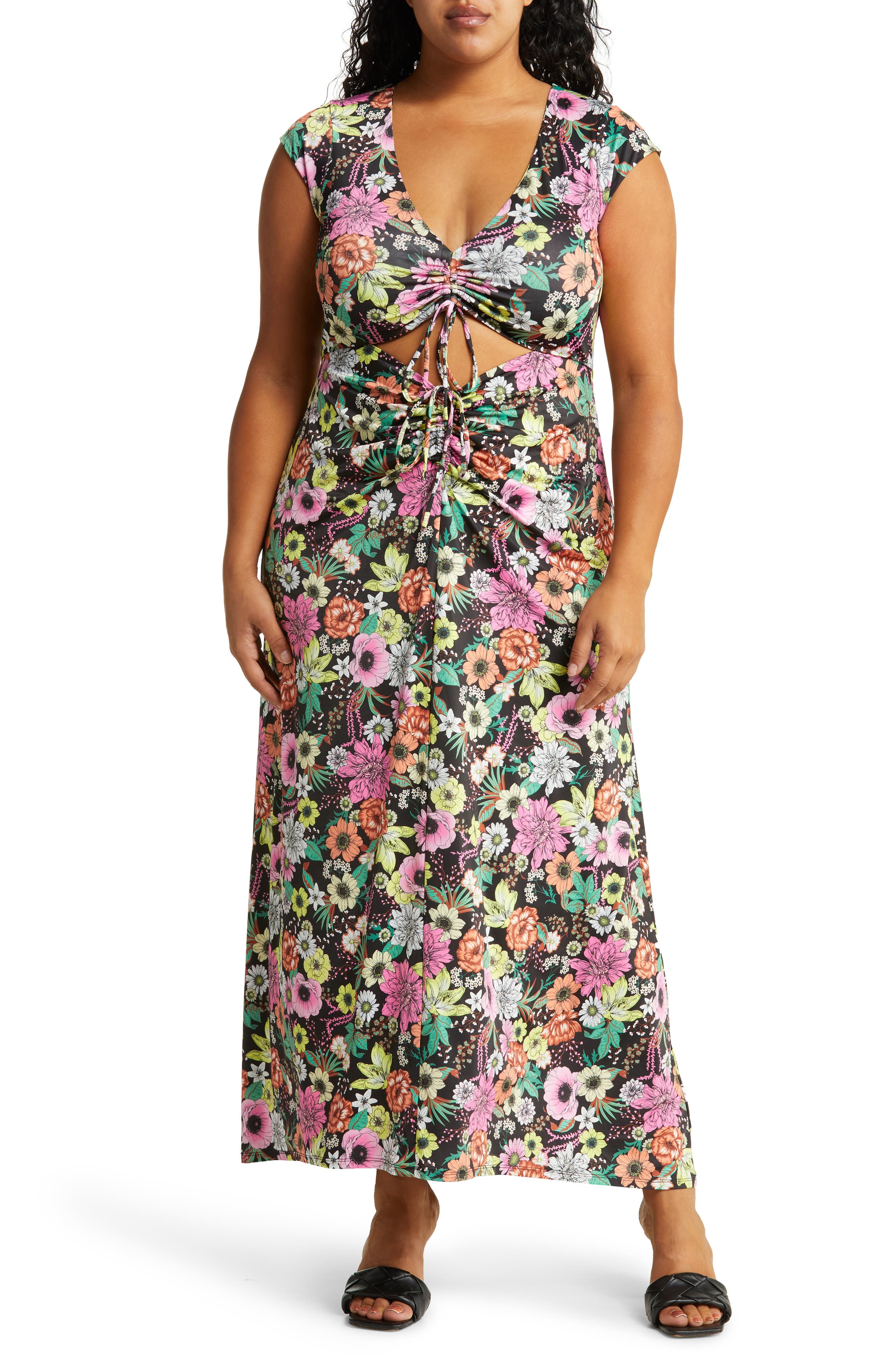 lizetta bardot maxi dress