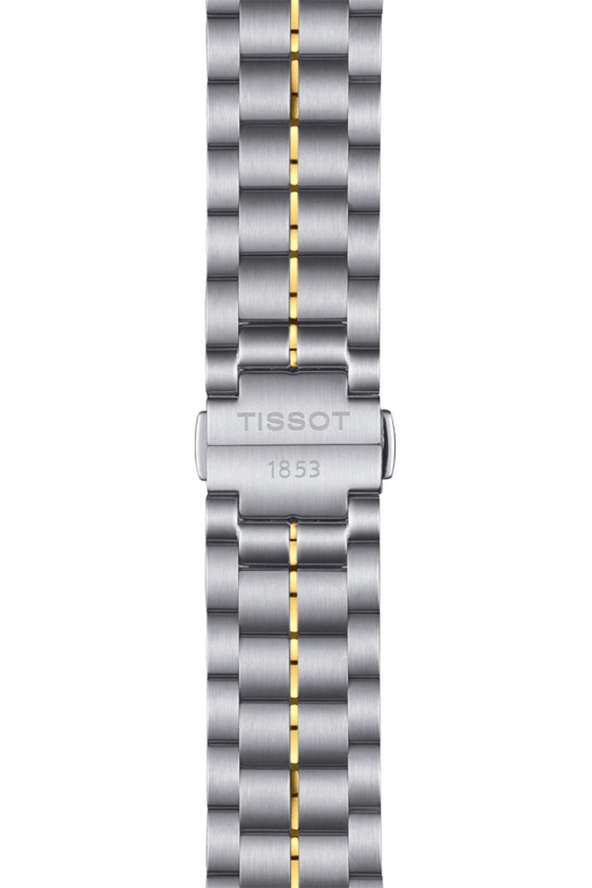 Tissot Men's Luxury Powermatic 80 Two-tone Bracelet Watch