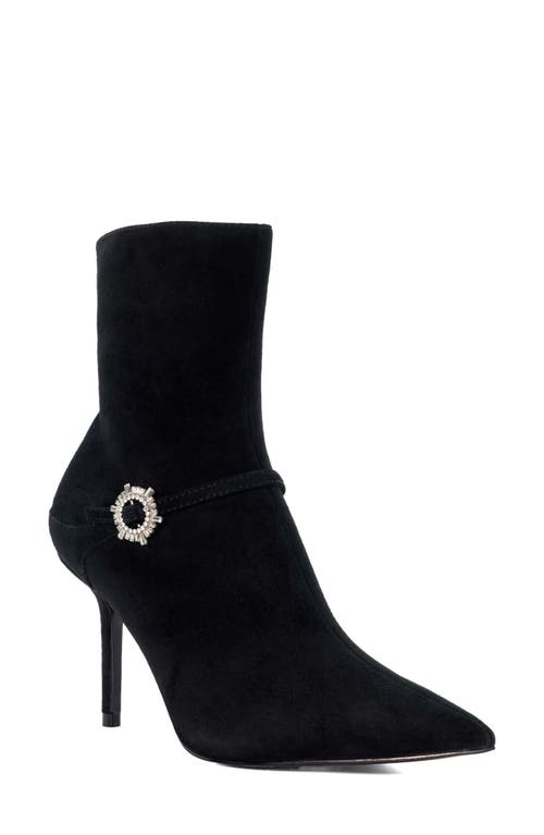 Dune London Onnel Pointed Toe Bootie in Black 