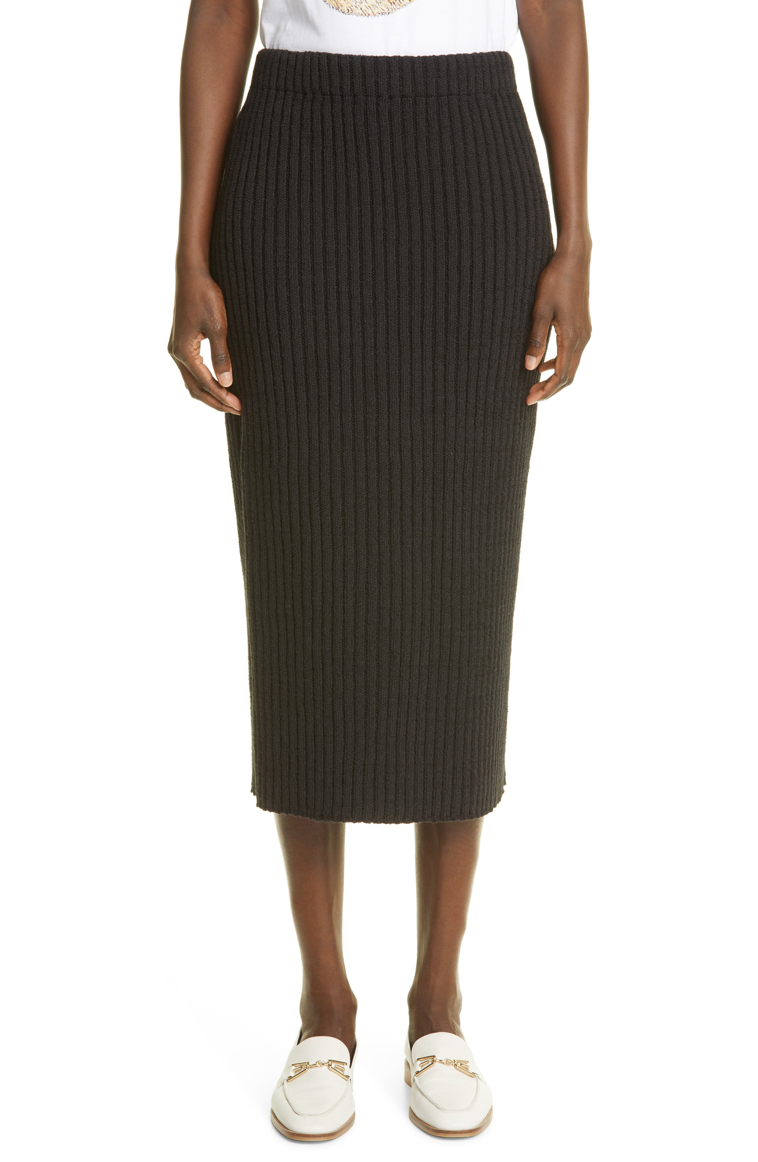 black fringe skirt nordstrom