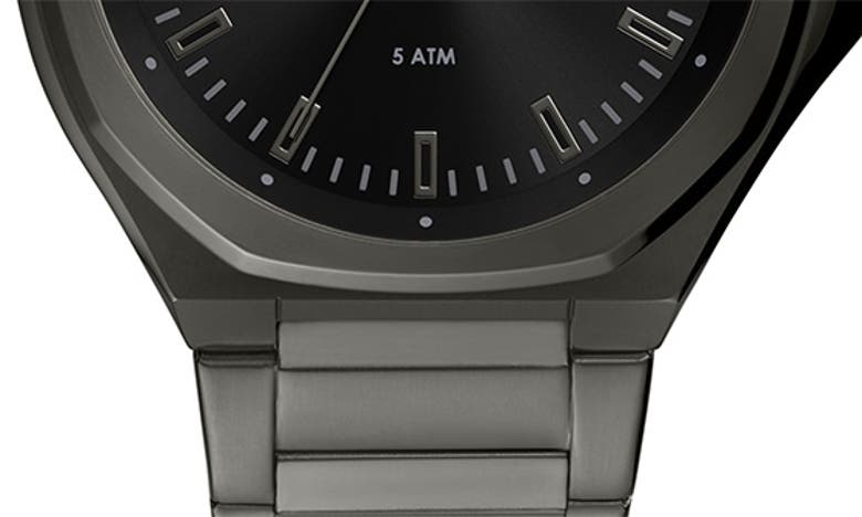 Fossil Men's Evanston Multifunction, Gunmetal-tone Stainless Steel Watch In Gunmetal