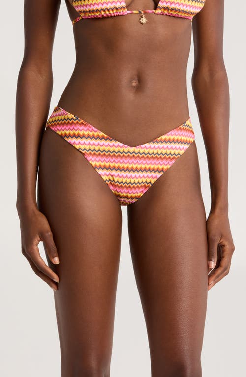 V-Cut Bikini Bottoms in Midnight Moon