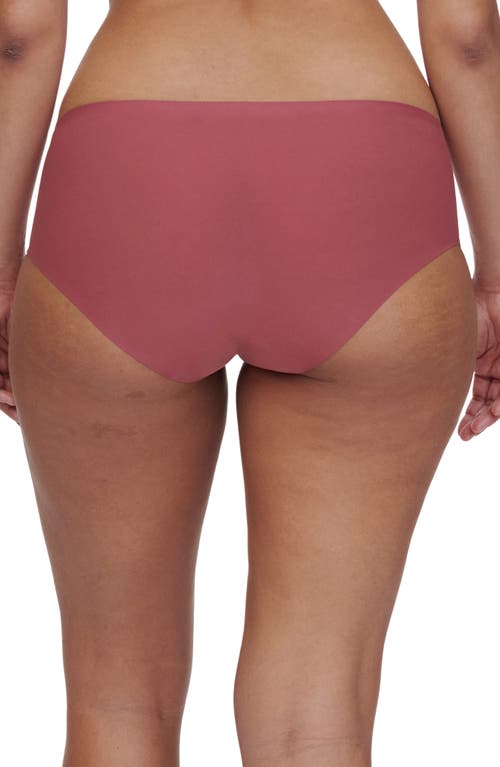 Shop Chantelle Lingerie Soft Stretch Seamless Hipster Panties In Sepia