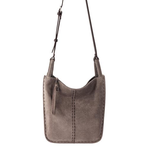 The Sak Los Feliz Crossbody In Mushroom Suede