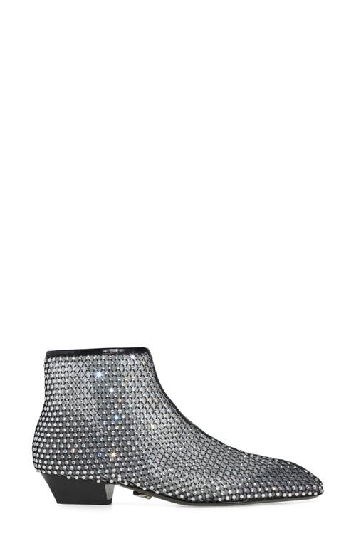 Rebecca Minkoff Crystal Bootie In Black