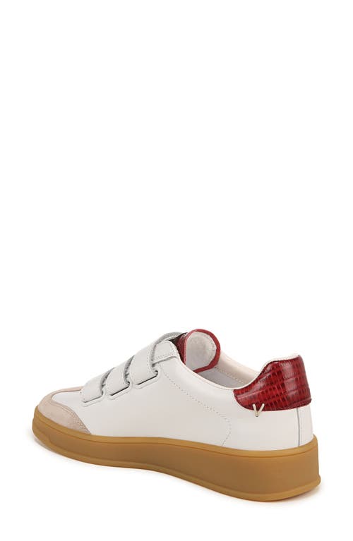 Shop Veronica Beard Reagan Sneaker In Lily/wine