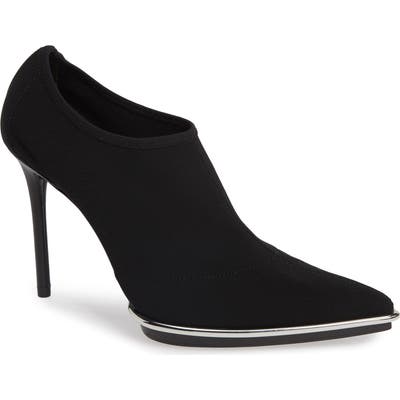 Alexander Wang Cara Halo Stretch Bootie, Black