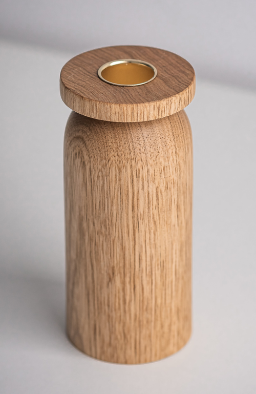 Shop Le Tenon Et La Mortaise The Lighthouse Jar Candle Holder In Natural