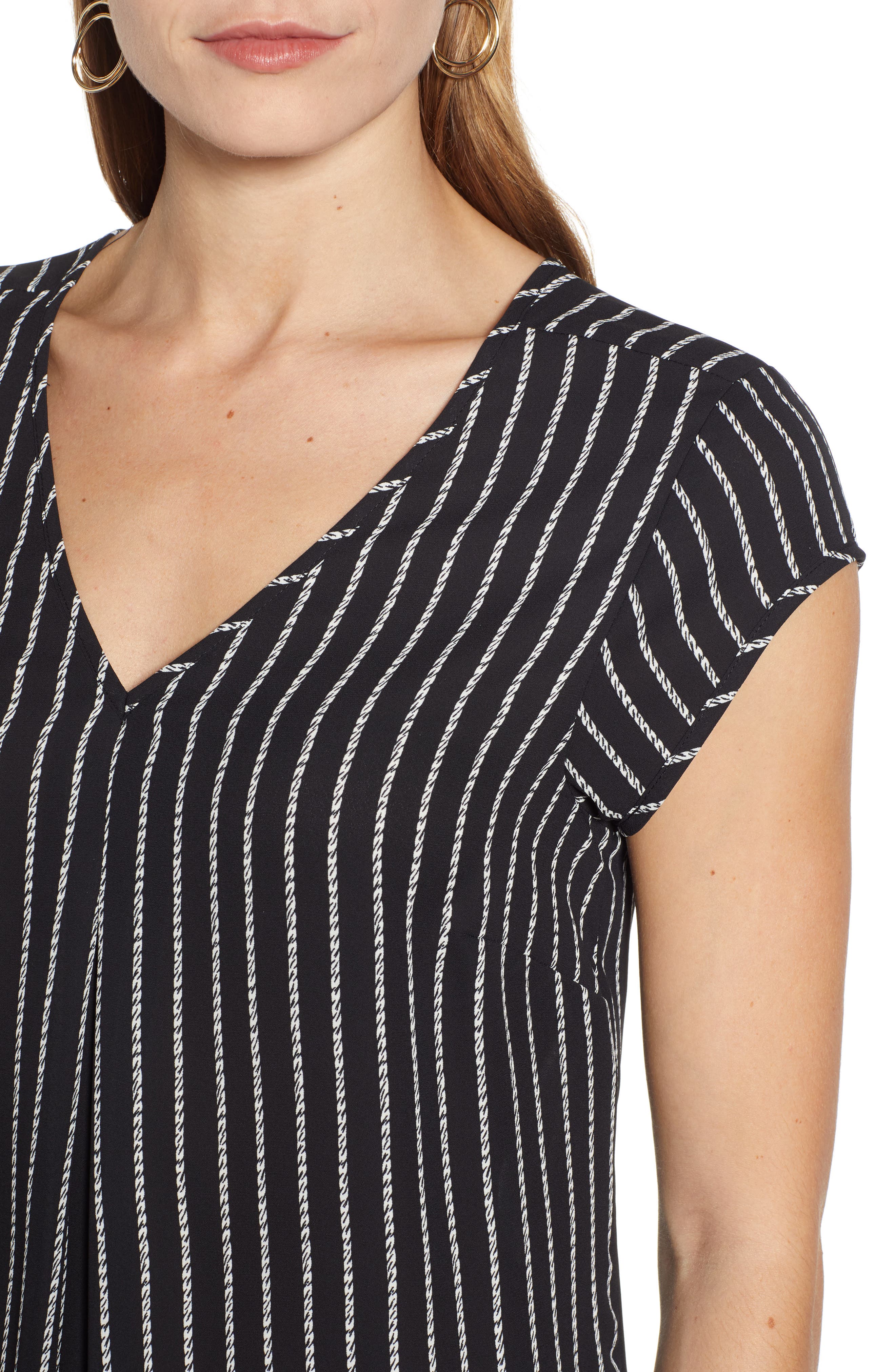 Halogen Double VNeck Top Nordstrom Rack