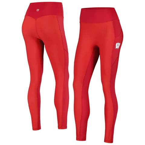 Buffalo Bills KIYA TOMLIN Women's Colorblock Tri-Blend Leggings - Royal/Red