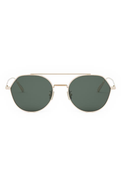 'Diorblacksuit R6U 54mm Geometric Sunglasses