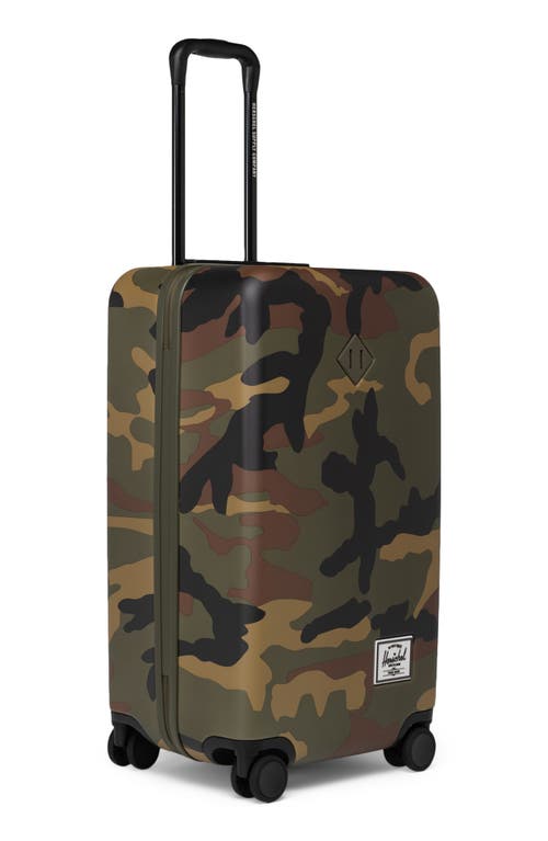 Shop Herschel Supply Co . Heritage™ Hardshell Medium Luggage In Woodland Camo