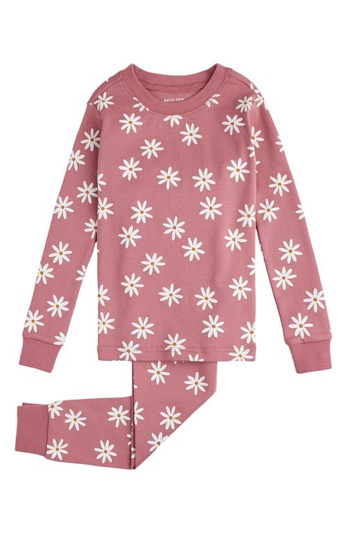 Petit Lem Kids' Daisy Print Glow In Purple