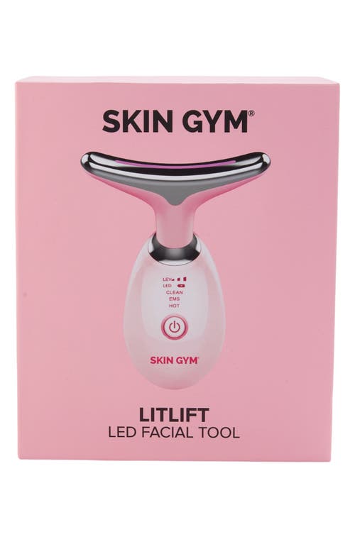 Skin Gym Litlift Facial Led Tool In Pink