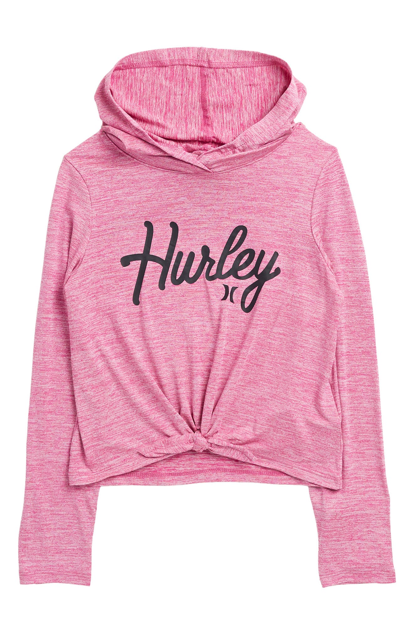 pink hurley hoodie