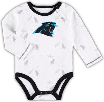 : Outerstuff Girls Newborn & Infant Black/Heathered Gray  Carolina Panthers All The Love Bodysuit Bib & Booties Set : Sports &  Outdoors