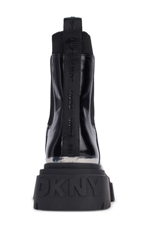 Dkny Fenella Lug Sole Chelsea Boot In Black