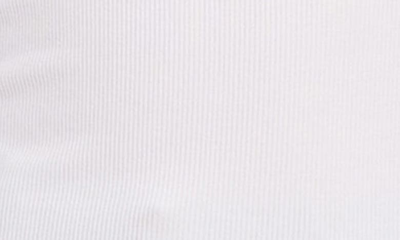 Fifteen Twenty Mindy Square Neck Rib Top In White
