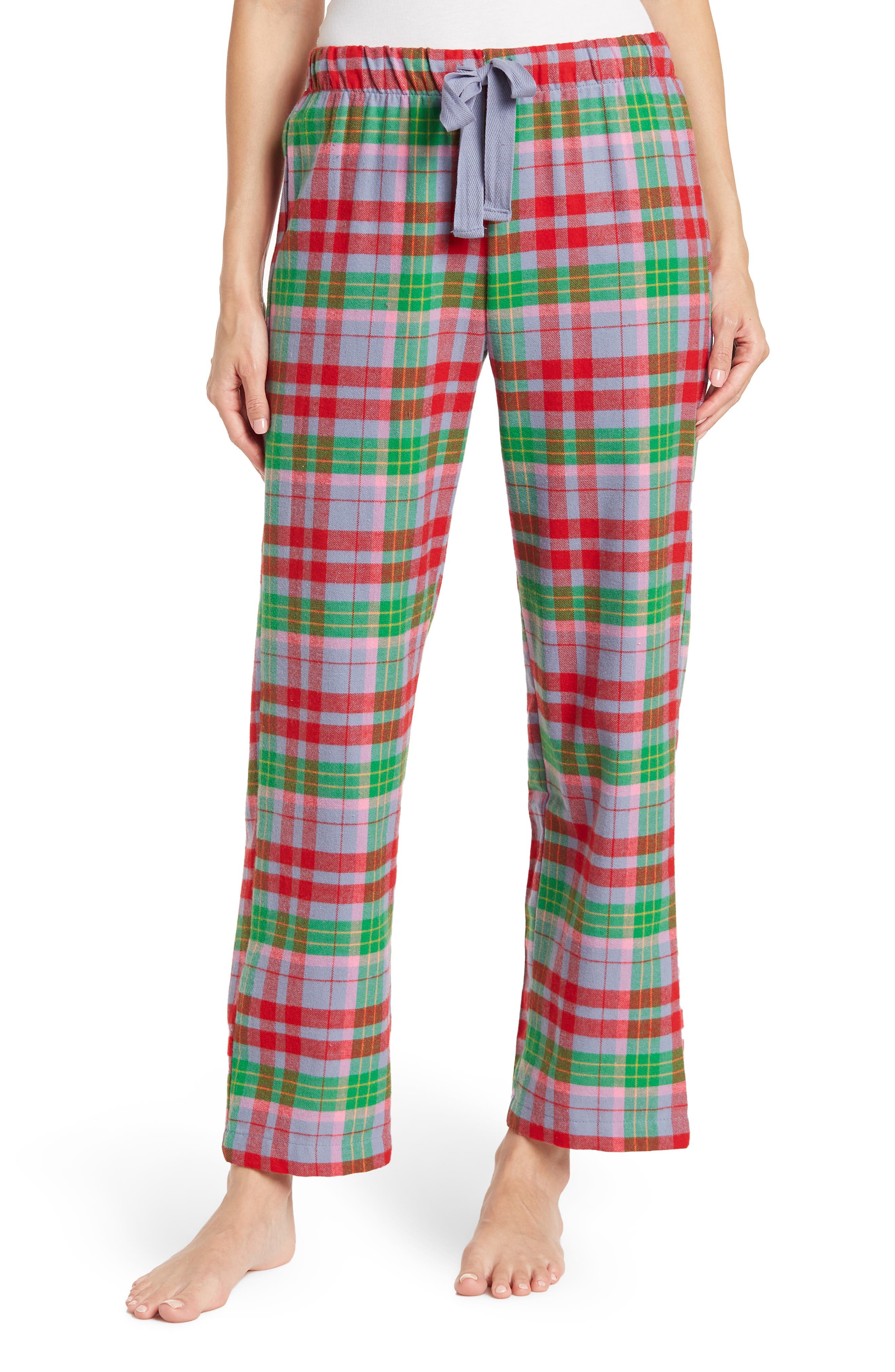Abound Plaid Flannel Pajama Pants In Red Chinoise Buffalo Plaid | ModeSens
