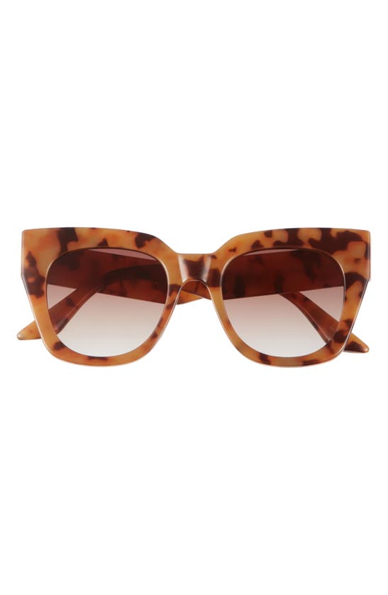Vince Camuto Cat Eye Sunglasses In Brown