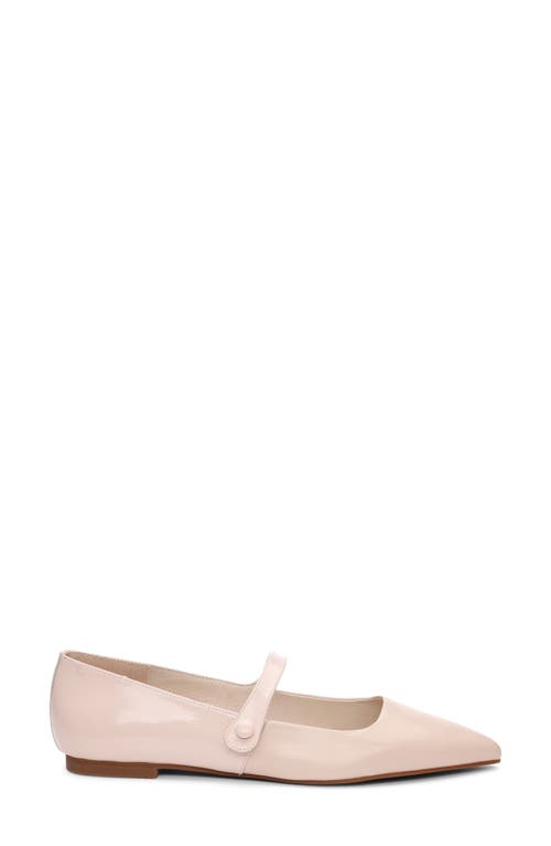 Shop Sanctuary Clamour Pointed Toe Flat In Coconut Creme