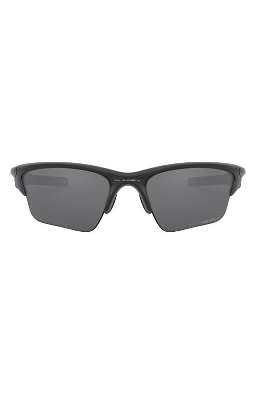 Oakley Half Jacket 2.0 62mm Polarized Sunglasses in Matte Black/Prizm Black at Nordstrom