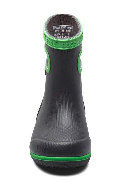 Bogs Skipper Ii Waterproof Rain Boot In Navy/ Green