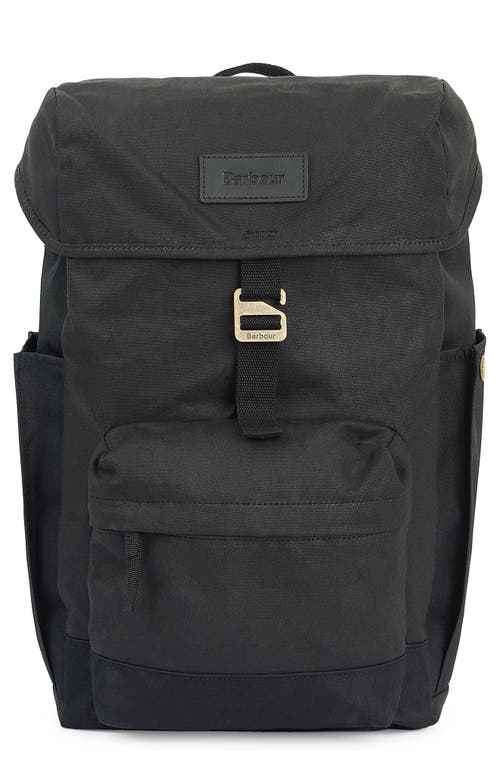Essential Wax Backpack in Black
