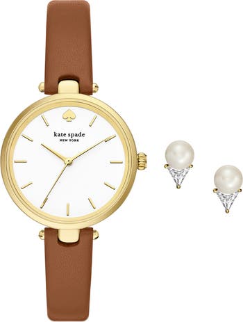 Kate spade holland sales skinny strap watch