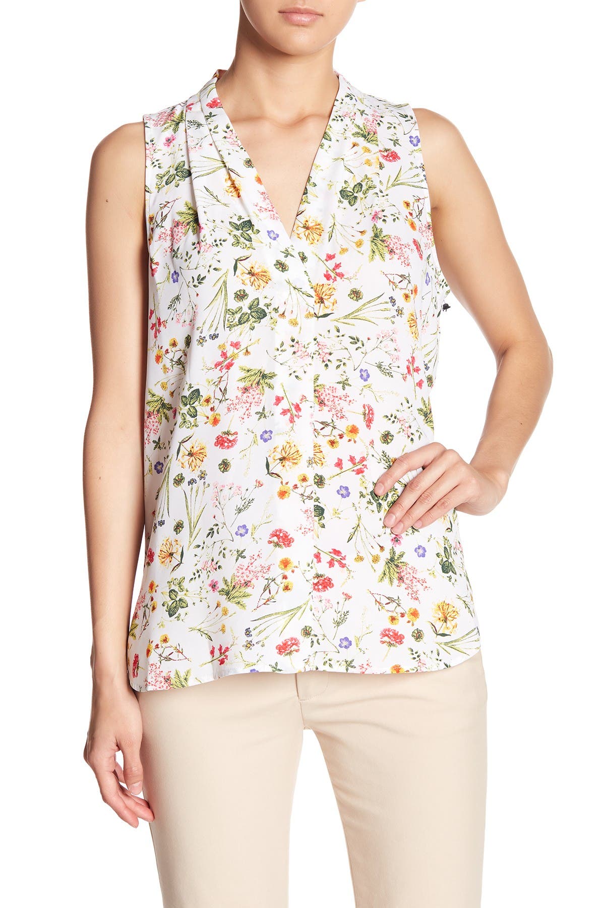 vince camuto floral top