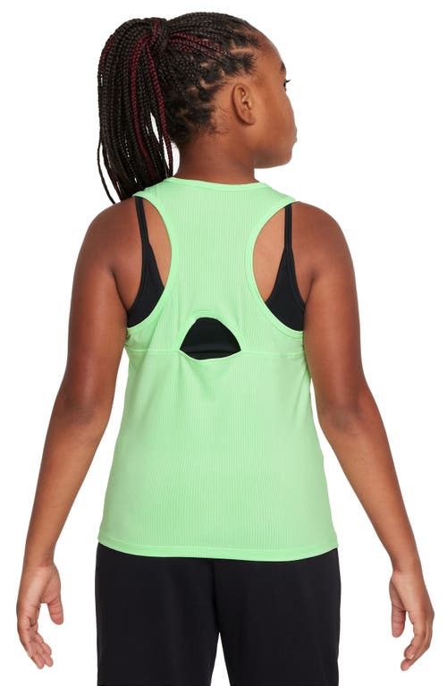 Shop Nike Kids' Dri-fit Victory Tank In Vapor Green/black