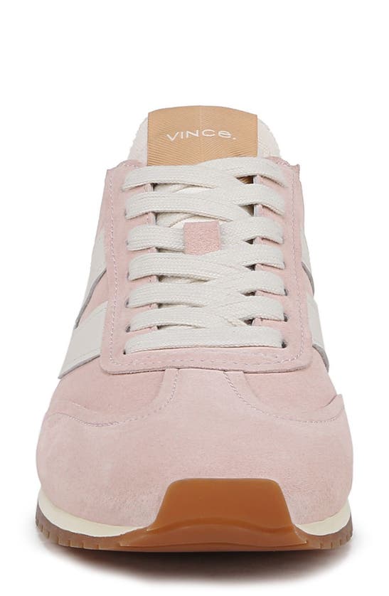 Shop Vince Oasis Sneaker In Rose Water