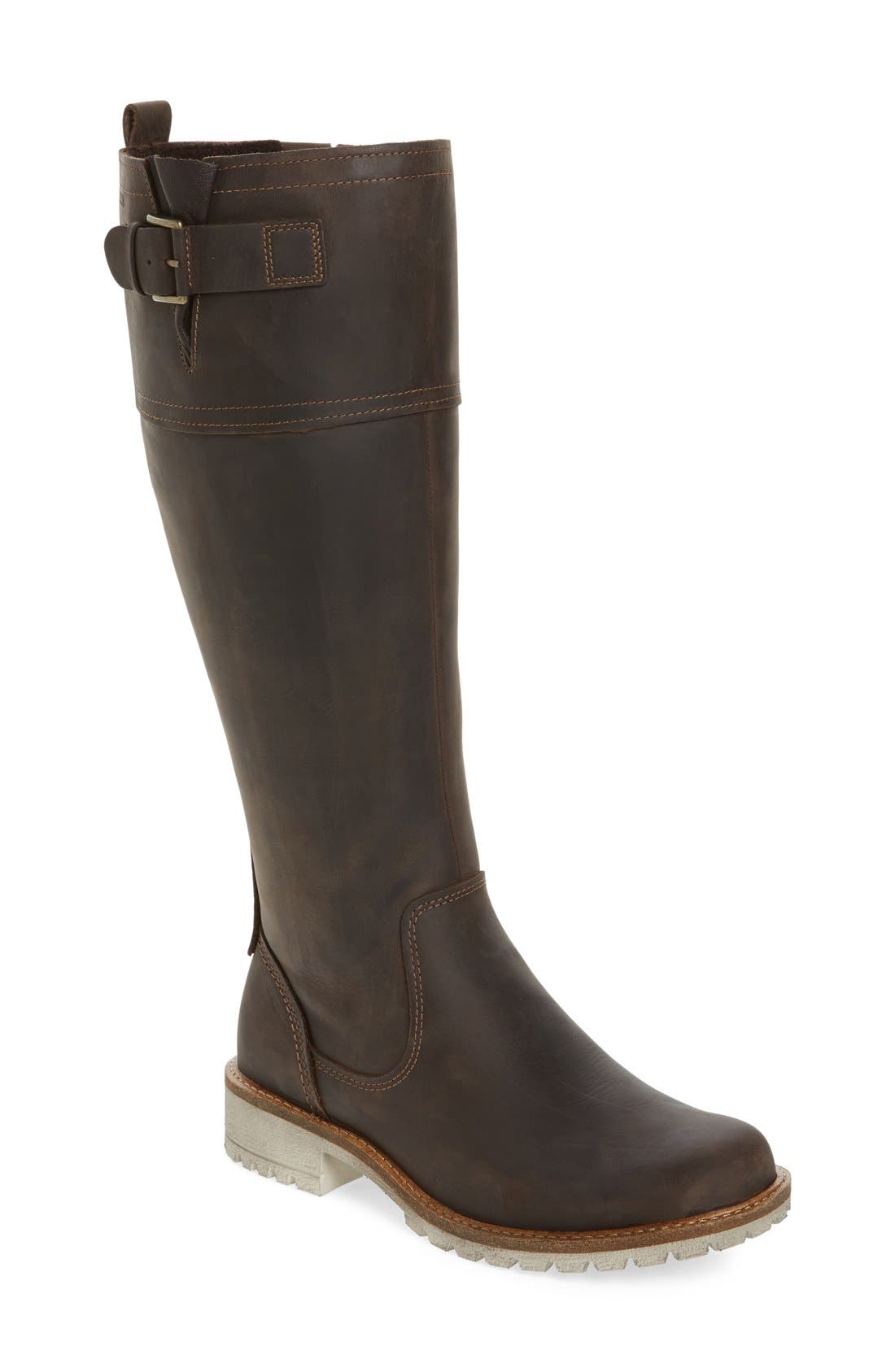 ECCO Elaine Water Resistant Knee High Boot (Women) Nordstrom
