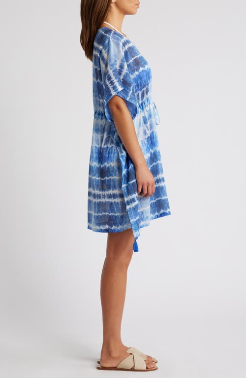 Shop Beachlunchlounge Cordelia Beach Cover-up Dress In Aegean