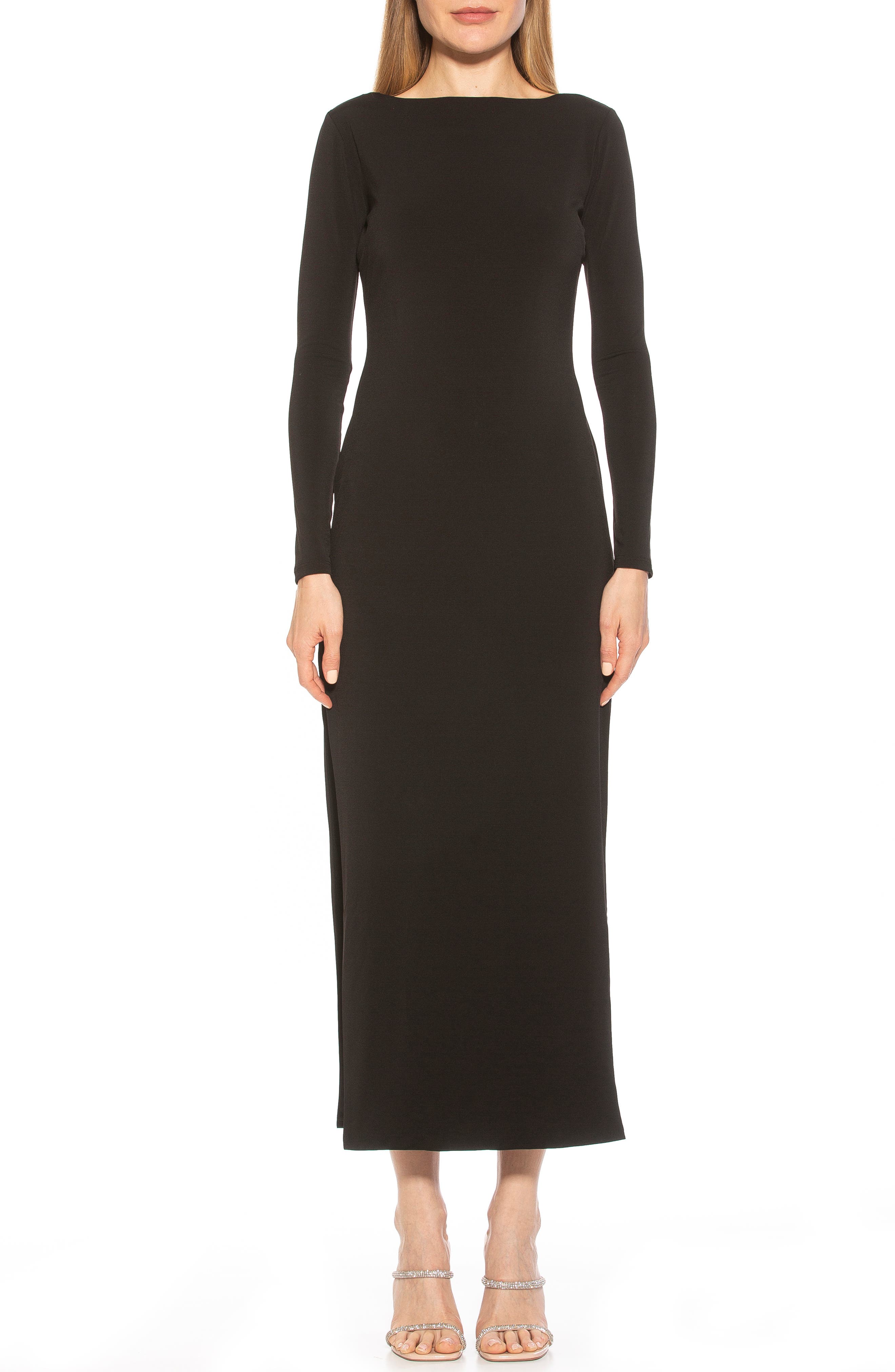 Black Long Sleeve Dresses for Women 