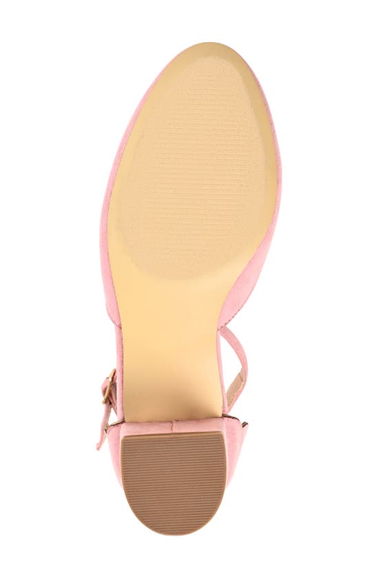 Shop Journee Collection Edna Pump In Blush