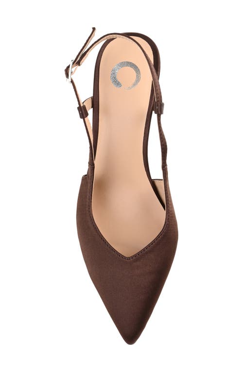 Shop Journee Collection Knightly Pump In Brown