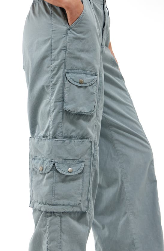 Shop Bdg Urban Outfitters Y2k Cotton Cargo Pants In Blue
