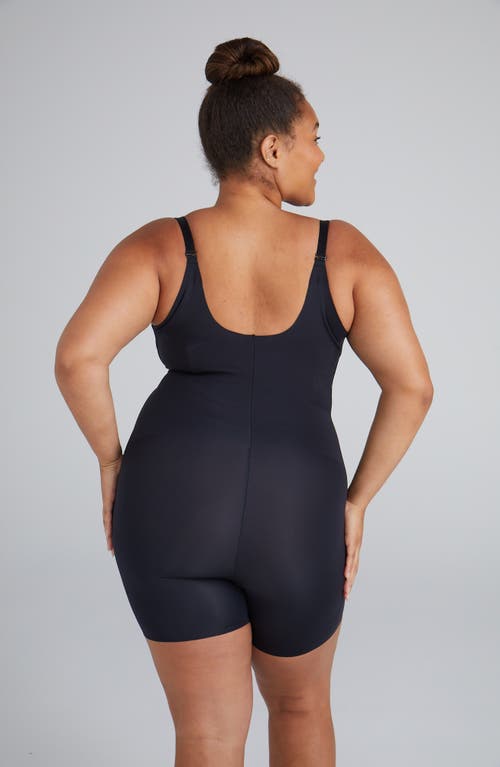 Shop Honeylove Open Bust Bodysuit In Runway