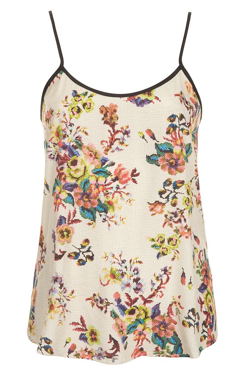 Topshop Tapestry Print Camisole (Petite) | Nordstrom
