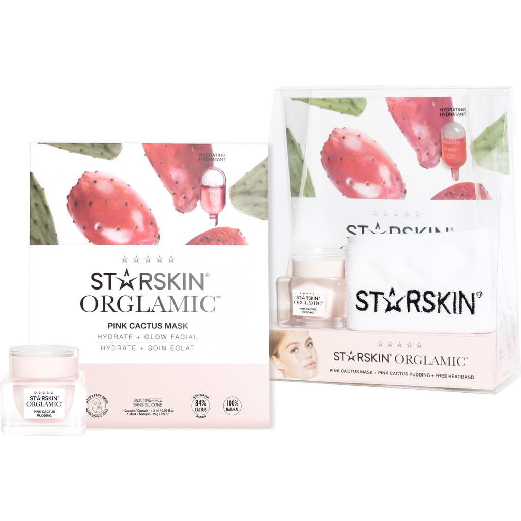 Starskin ® Orglamic™ Pink Cactus Mask Set 