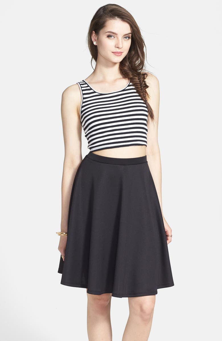 Painted Threads Knit A-Line Skirt (Juniors) (Online Only) | Nordstrom