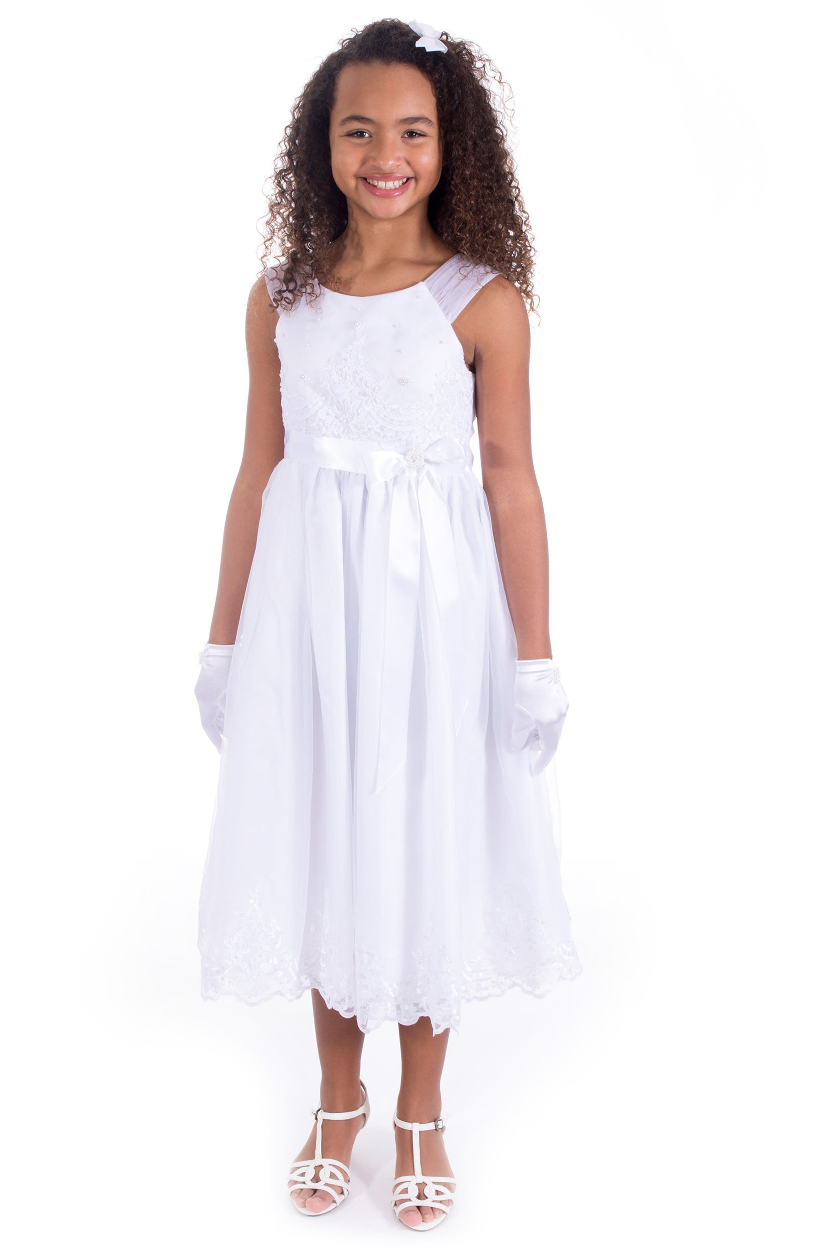 Us angels first communion hot sale dress