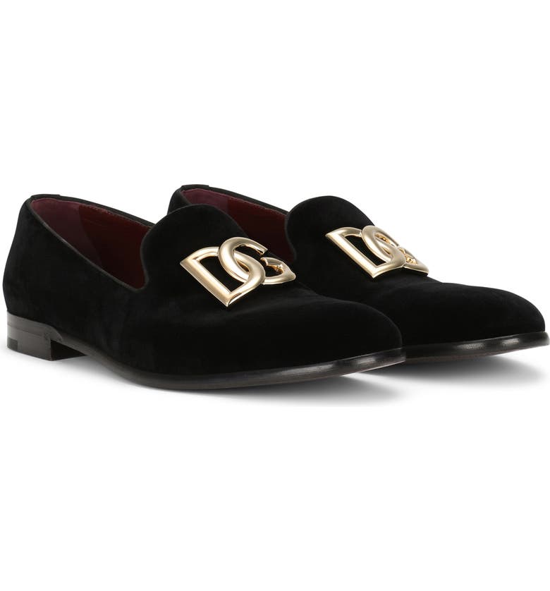 Dolce&Gabbana Leonardo Velvet Loafer | Nordstrom
