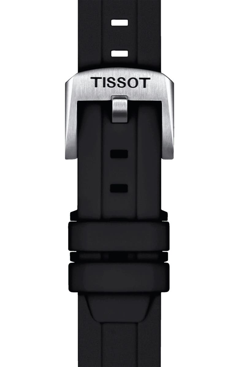 Tissot 18mm Silicone Watchband, Alternate, color, 