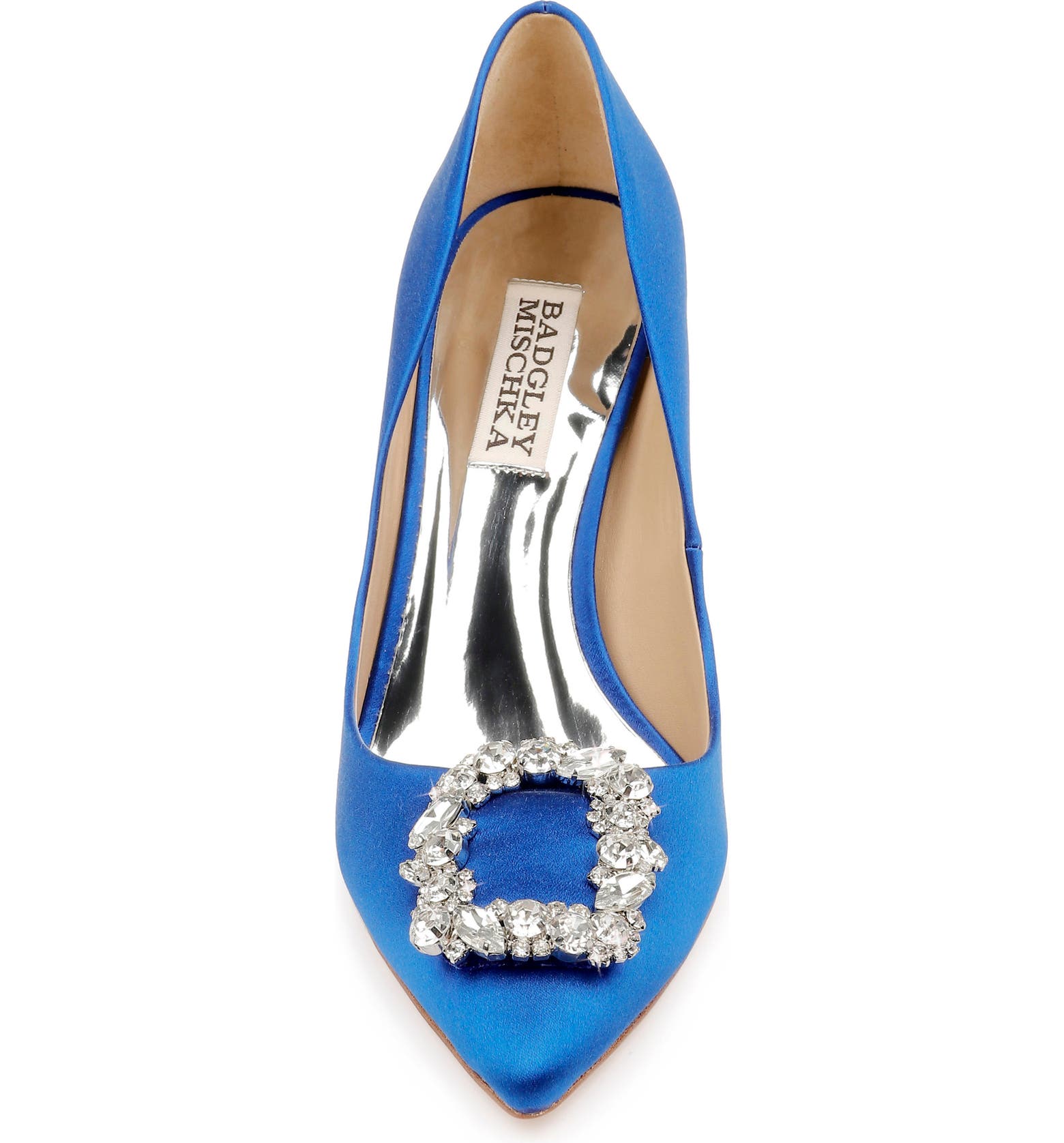 Badgley Mischka Collection Cher Crystal Embellished Pump (Women ...