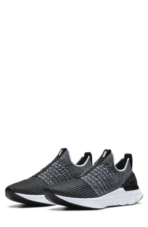 Shop Nike Gender Inclusive React Phantom Run Flyknit 2 Running Shoe In Black/white/white