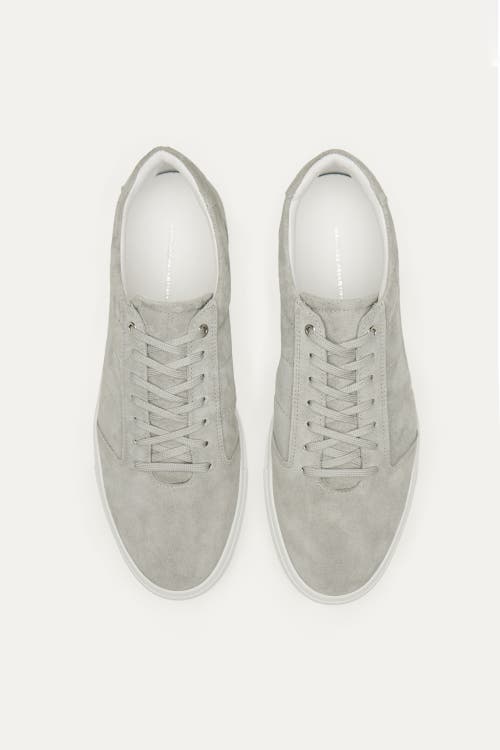 Want Les Essentiels De La Vie Want Les Essentiels Lennon 2.0 Suede Leather Low Sneaker In Grey