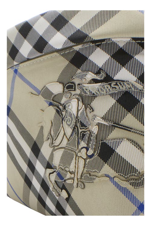Burberry Check Belt Bag In Lichen