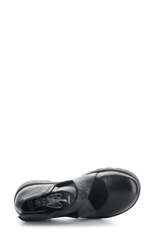 Shop Fly London Togo Loafer In Black Mousse